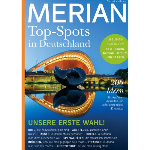 Merian Magazin Top-Spots in Deutschland 12/2021